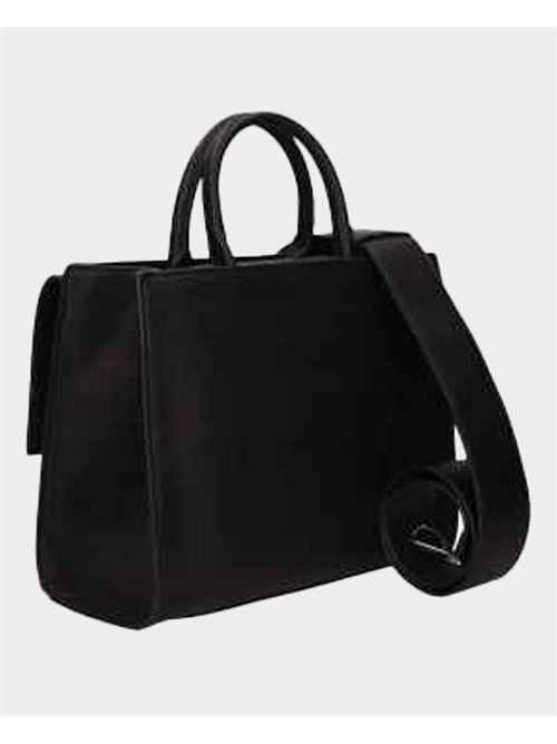 Sac ? main John Richmond avec logo JOHN RICHMOND | RWA24079BOBLACK/SILVER